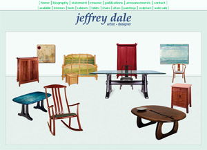 jeffreydale.com - redesign with movabletype